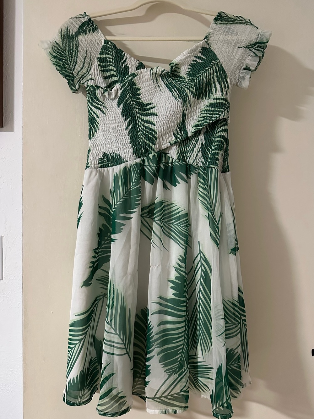 VICI Palm Leaf Dress